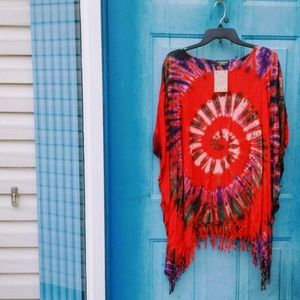 Kathmandu poncho Tunic